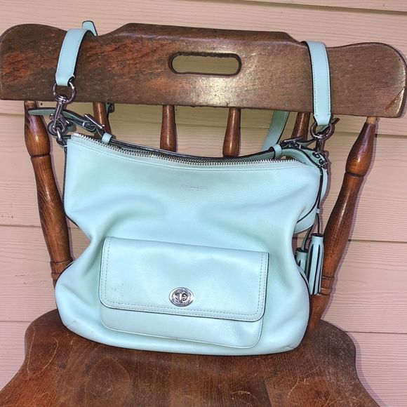 🎉 HOST PICK 🎉 💛 Coach Legacy Leather Courtney Hobo Purse - Picture 4 of 8